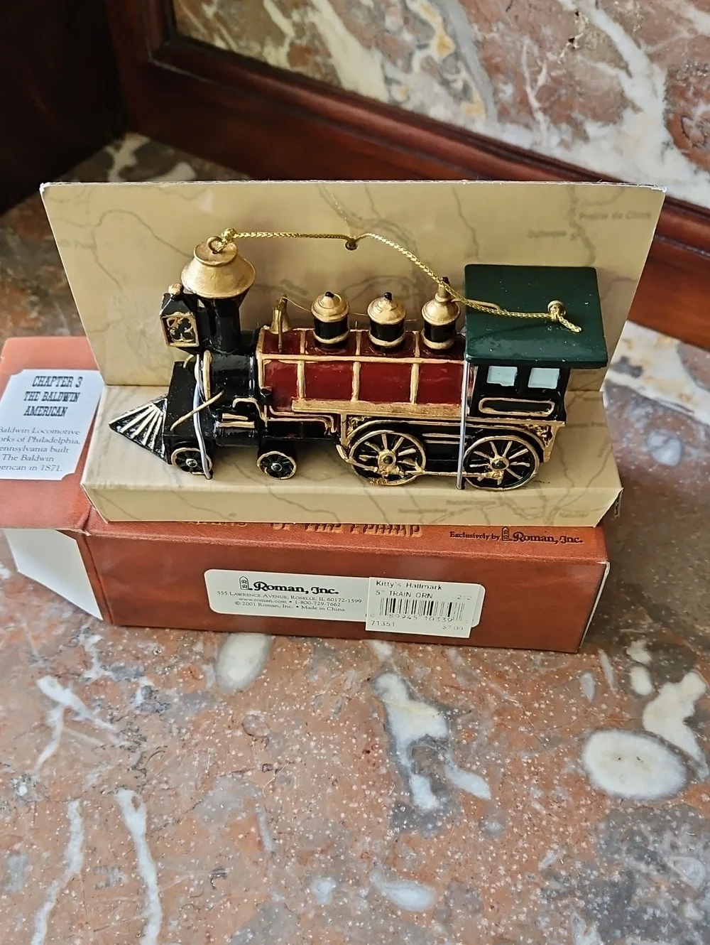 NWT Vintage 2001 Roman Legends Of The Plains Chp 3 Baldwin American Locomotive